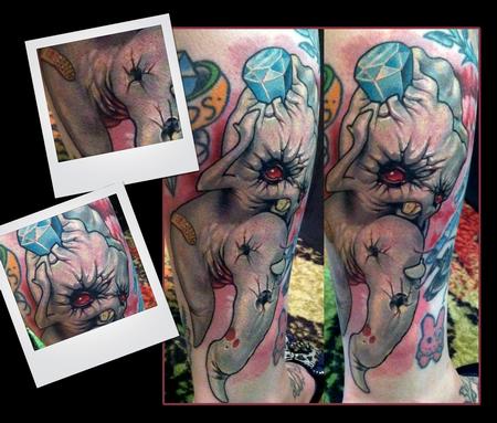 Tattoos - Sore Tooth Tattoo - 63054